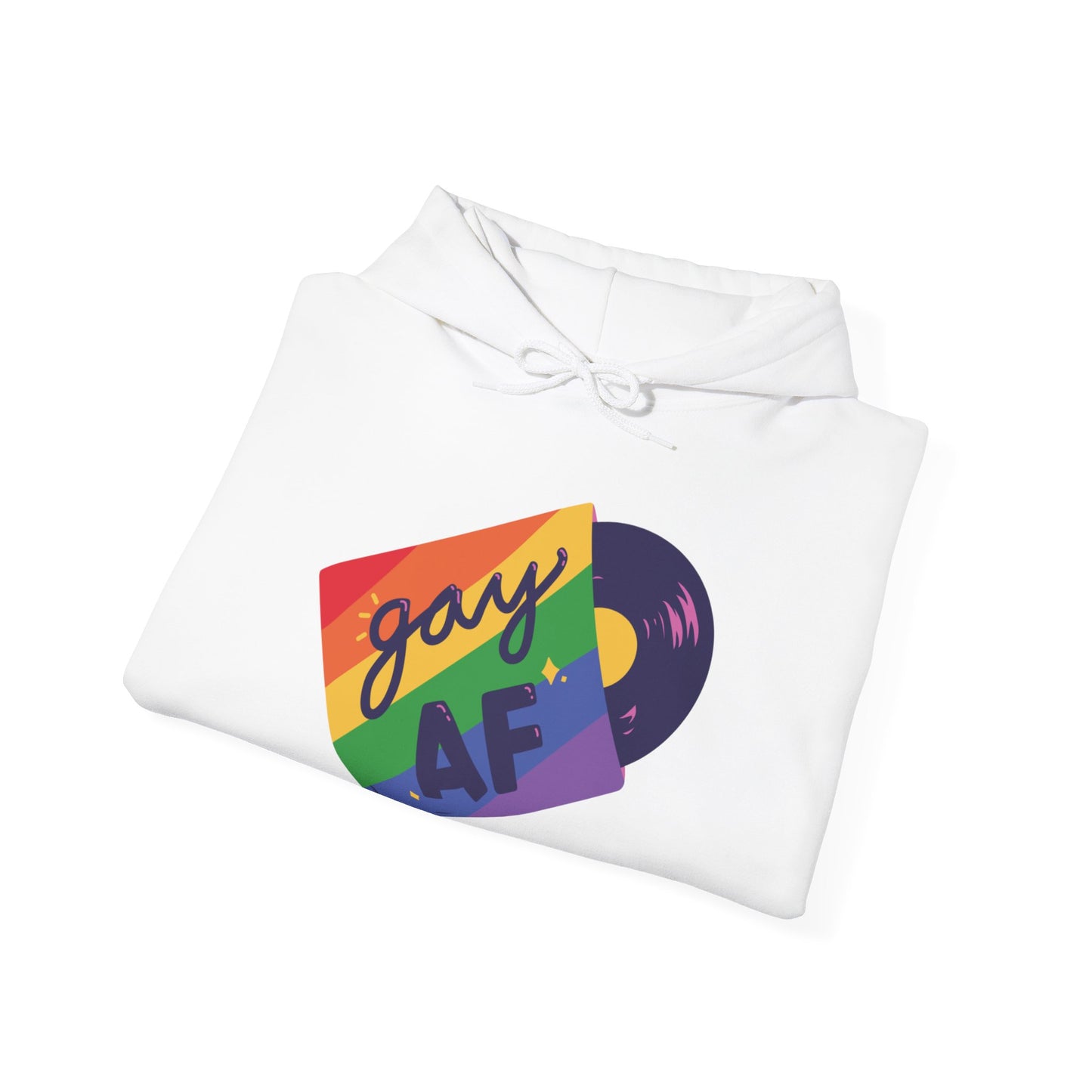 Gay AF - Unisex Heavy Blend™ Hooded Sweatshirt