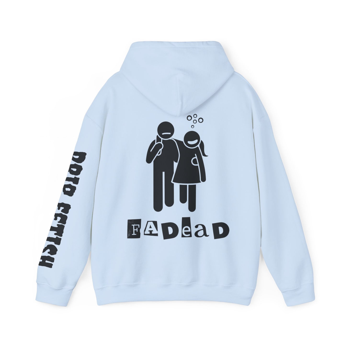 Her&Him Faded | Unisex Heavy Blend™ Hooded Sweatshirt