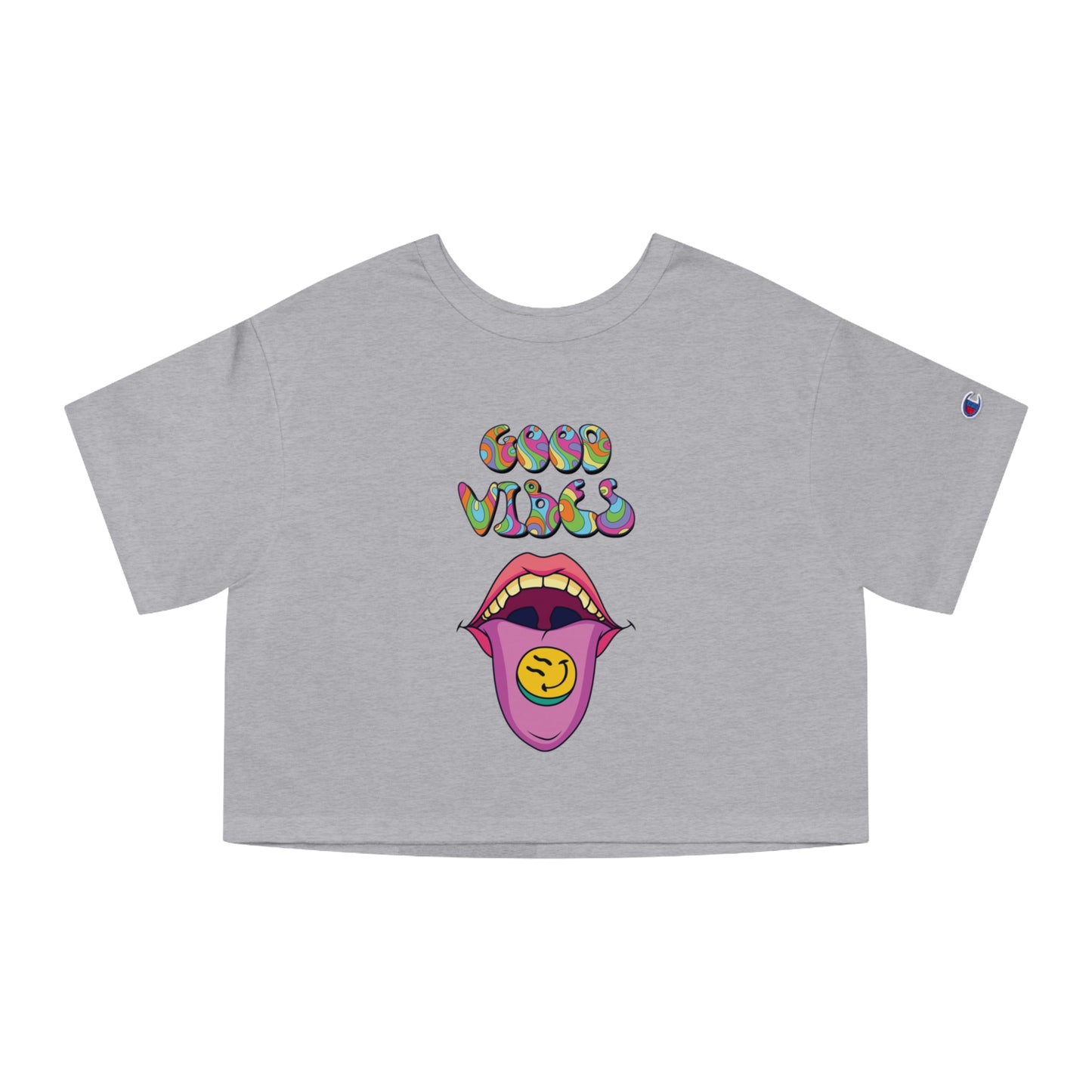 Drippy Smile - Champion Women's Heritage Cropped T-Shirt