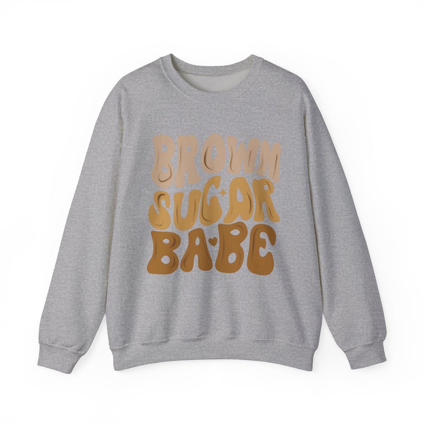 Brown Sugar Babe - Unisex Heavy Blend™ Crewneck Sweatshirt