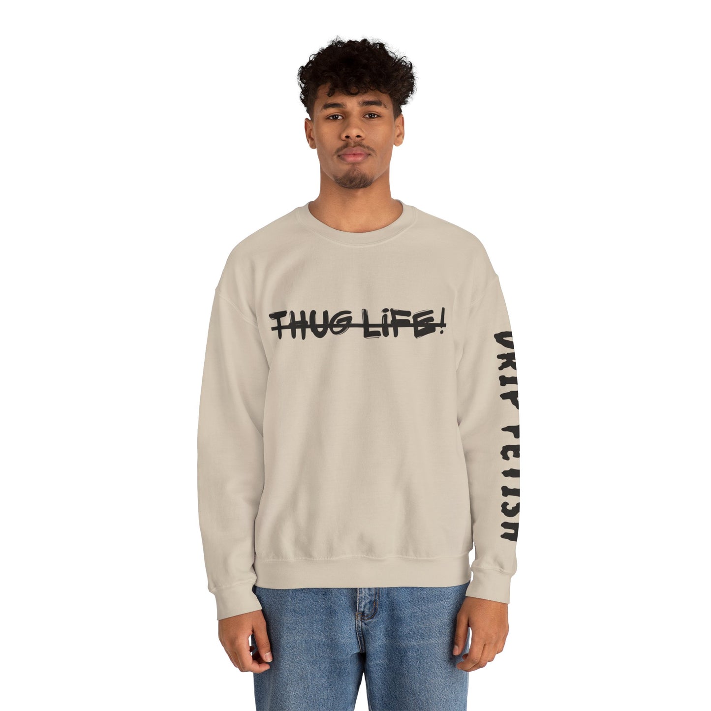 Thug Life - Unisex Heavy Blend™ Crewneck Sweatshirt