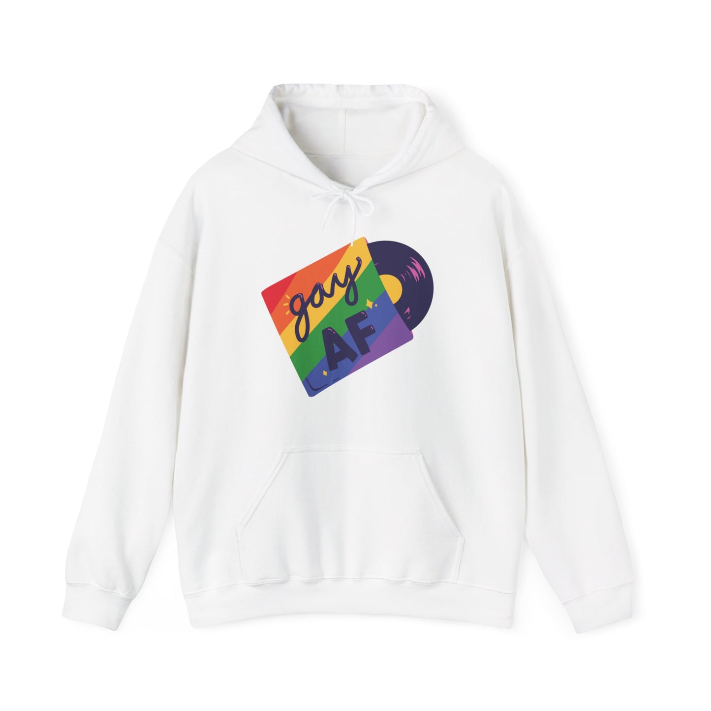 Gay AF - Unisex Heavy Blend™ Hooded Sweatshirt