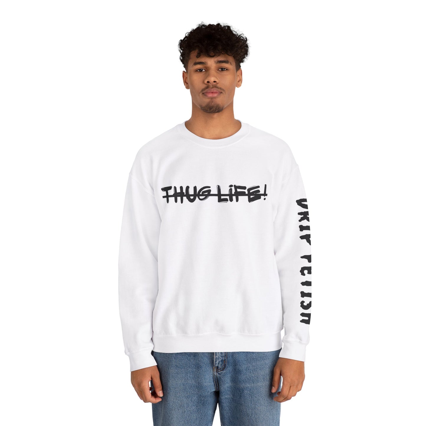 Thug Life - Unisex Heavy Blend™ Crewneck Sweatshirt