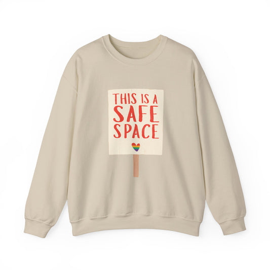 Safe Space | Unisex Heavy Blend™ Crewneck Sweatshirt