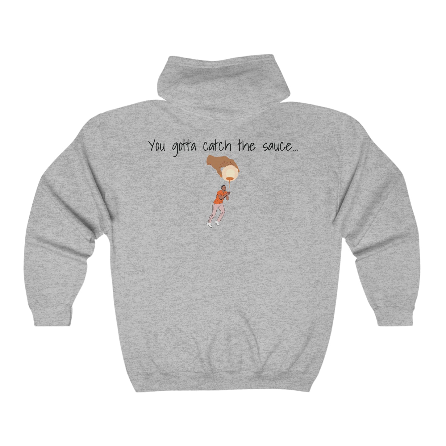 Catch The Sauce - Unisex Heavy Blend™ Full Zip Hooded Sweatshirt