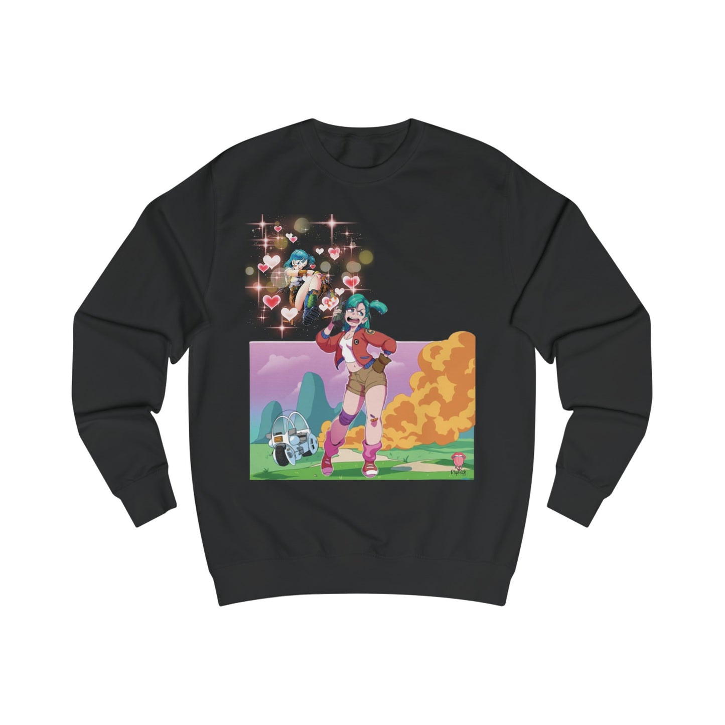 The Brat at Capsule Corp |  Men's Sweatshirt