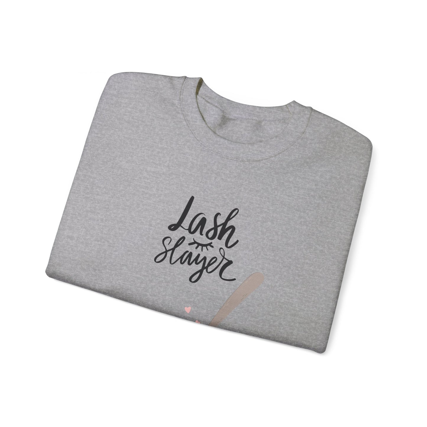 Lash Slayer | Unisex Heavy Blend™ Crewneck Sweatshirt