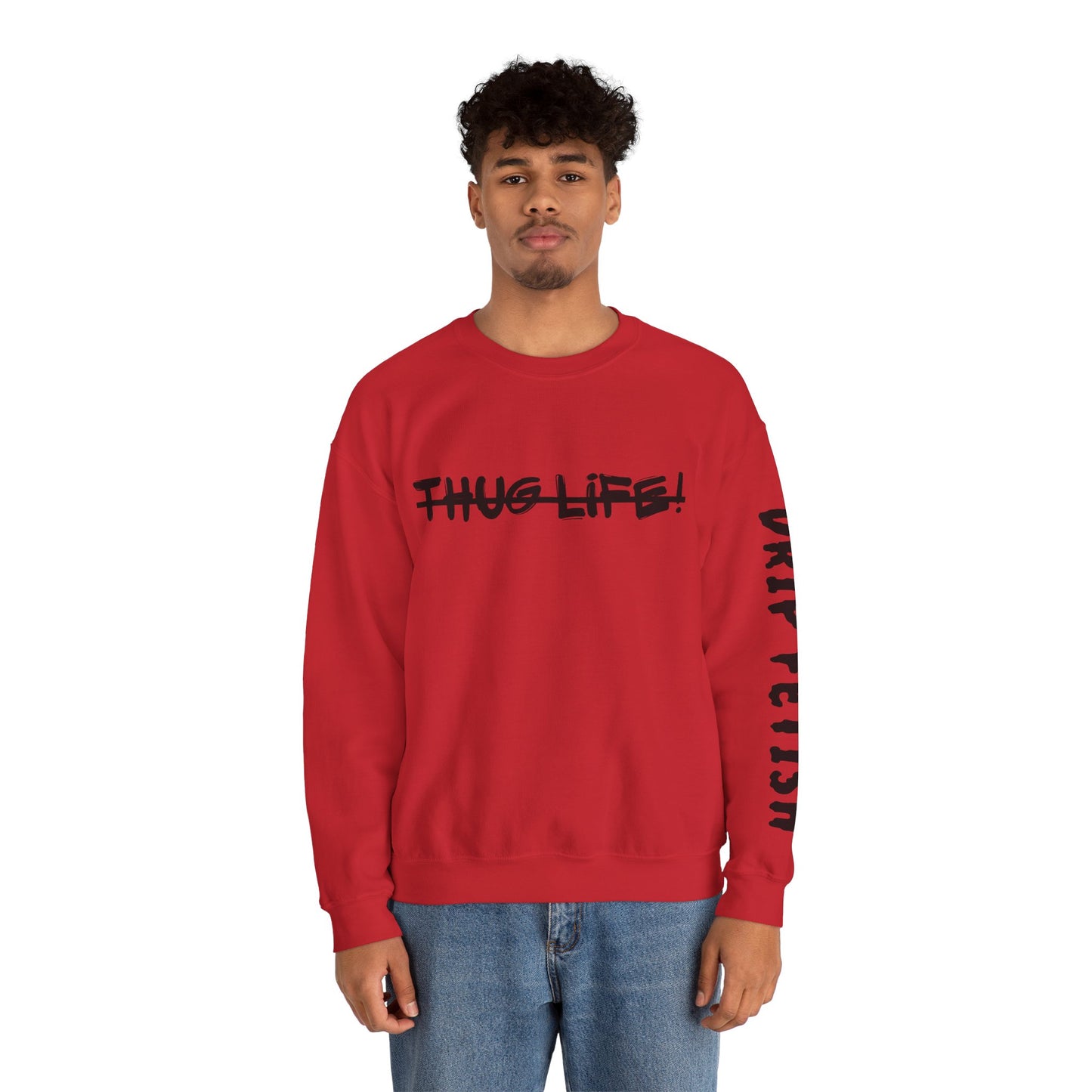 Thug Life - Unisex Heavy Blend™ Crewneck Sweatshirt