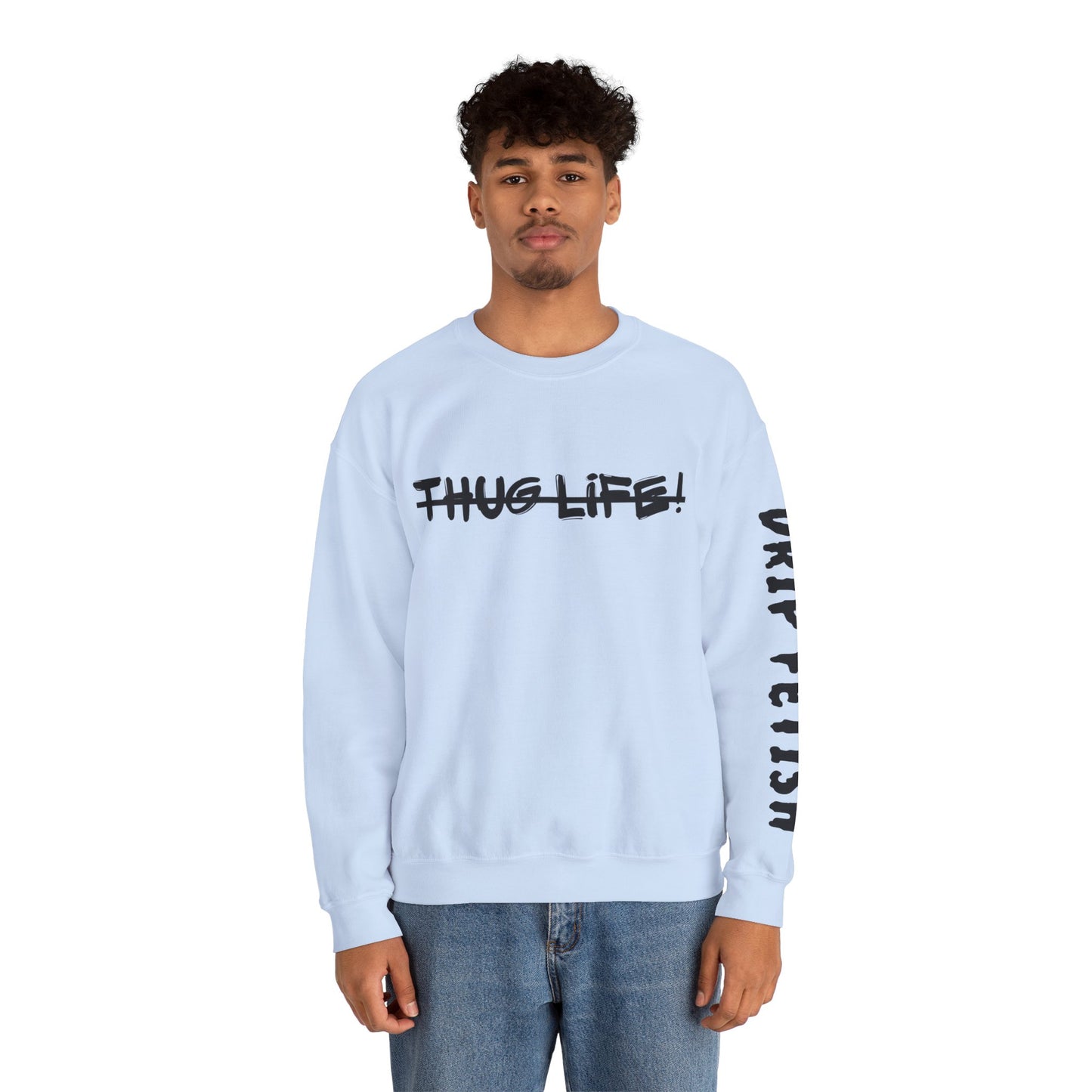 Thug Life - Unisex Heavy Blend™ Crewneck Sweatshirt