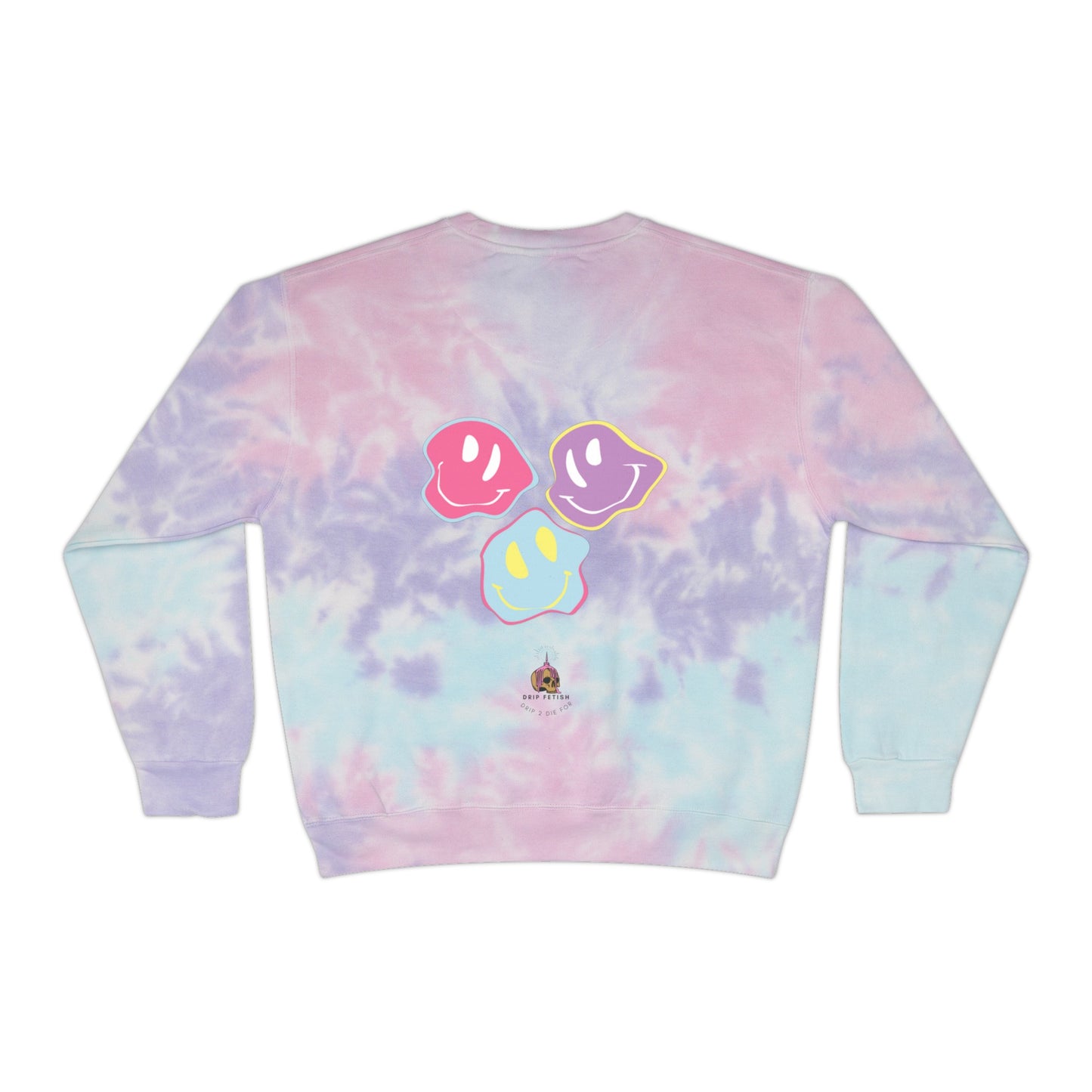 Manifest it - Unisex Tie-Dye Sweatshirt