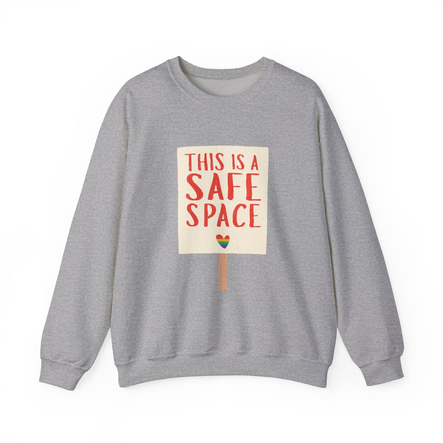 Safe Space | Unisex Heavy Blend™ Crewneck Sweatshirt