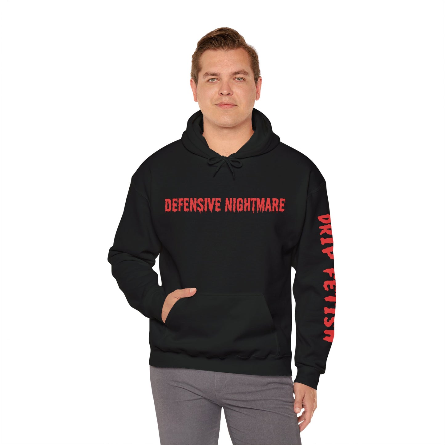 Defensive Nightmare - Unisex Heavy Blend™ Hooded Sweatshirt