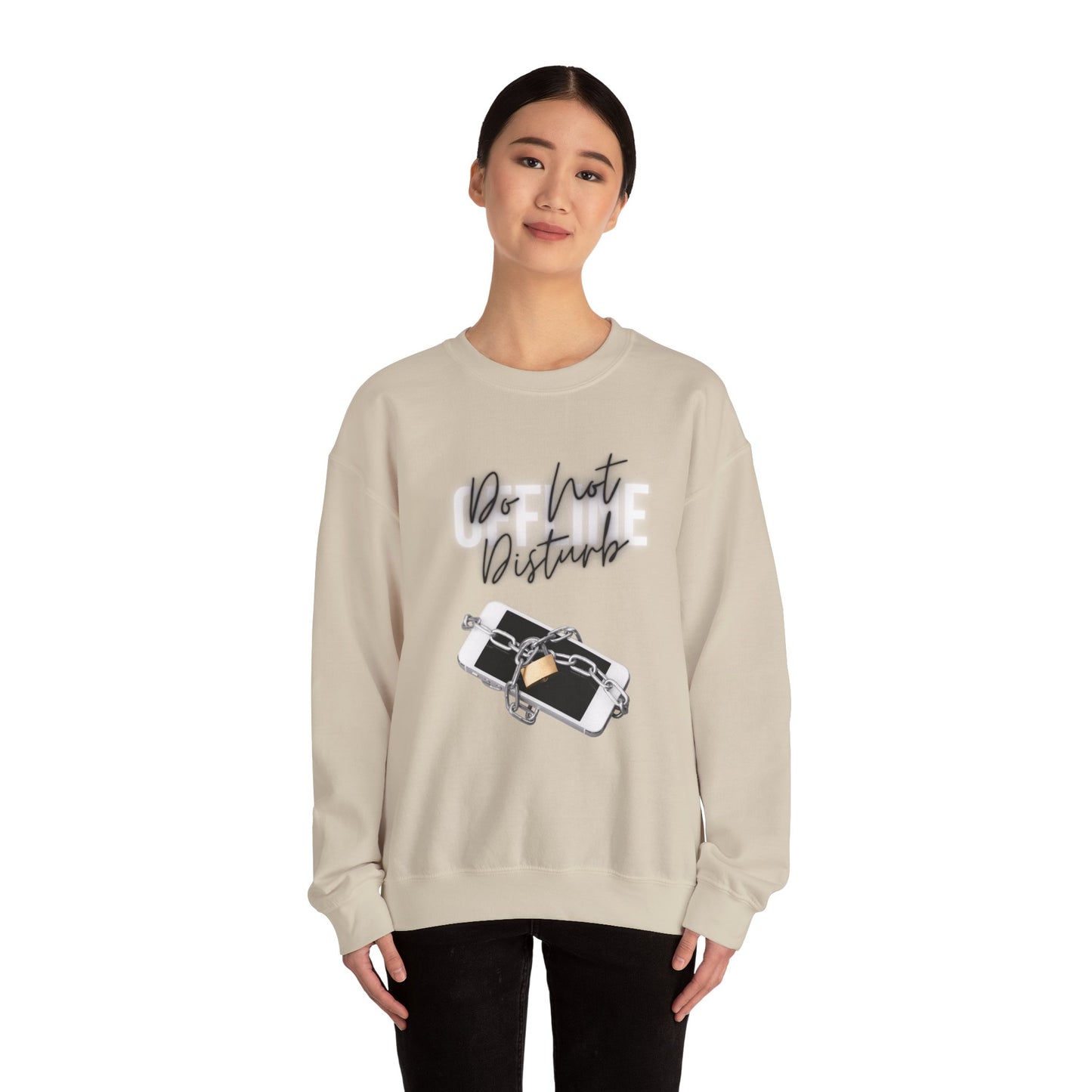 Offline | Unisex Heavy Blend™ Crewneck Sweatshirt