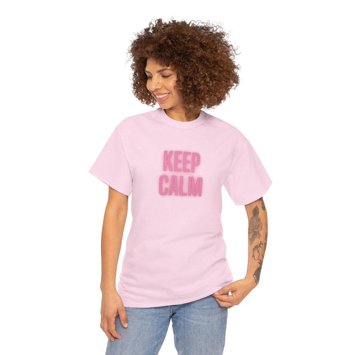 Keep Calm - Unisex Heavy Cotton Tee