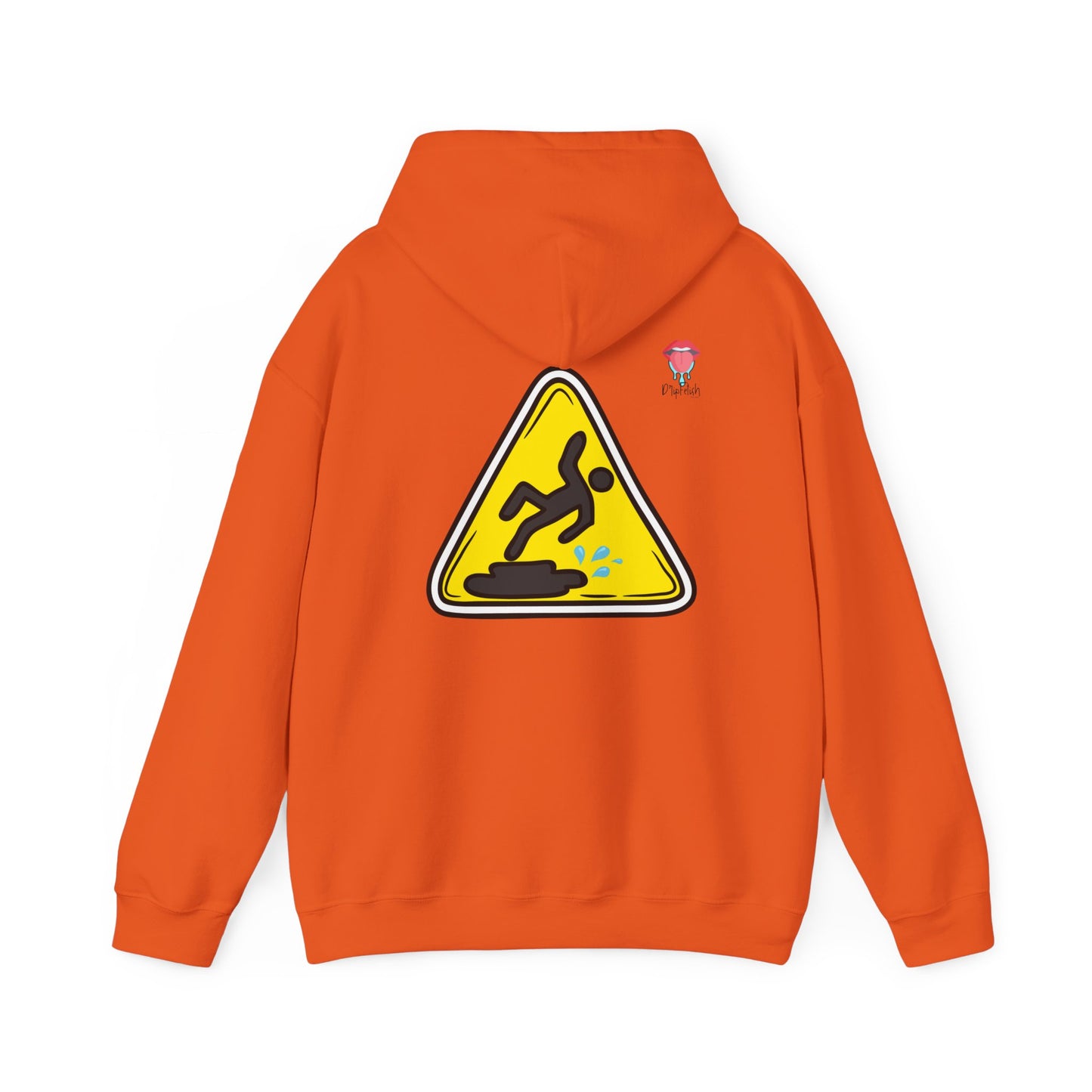 Caution - Unisex Heavy Blend™ Hooded Sweatshirt