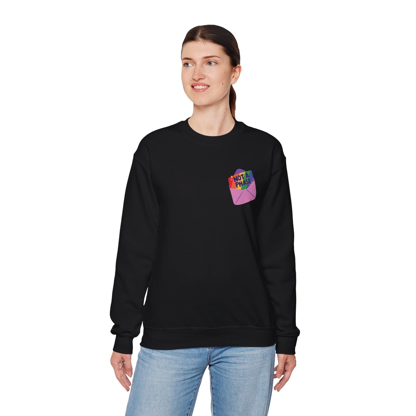 Not a Phase - Unisex Heavy Blend™ Crewneck Sweatshirt