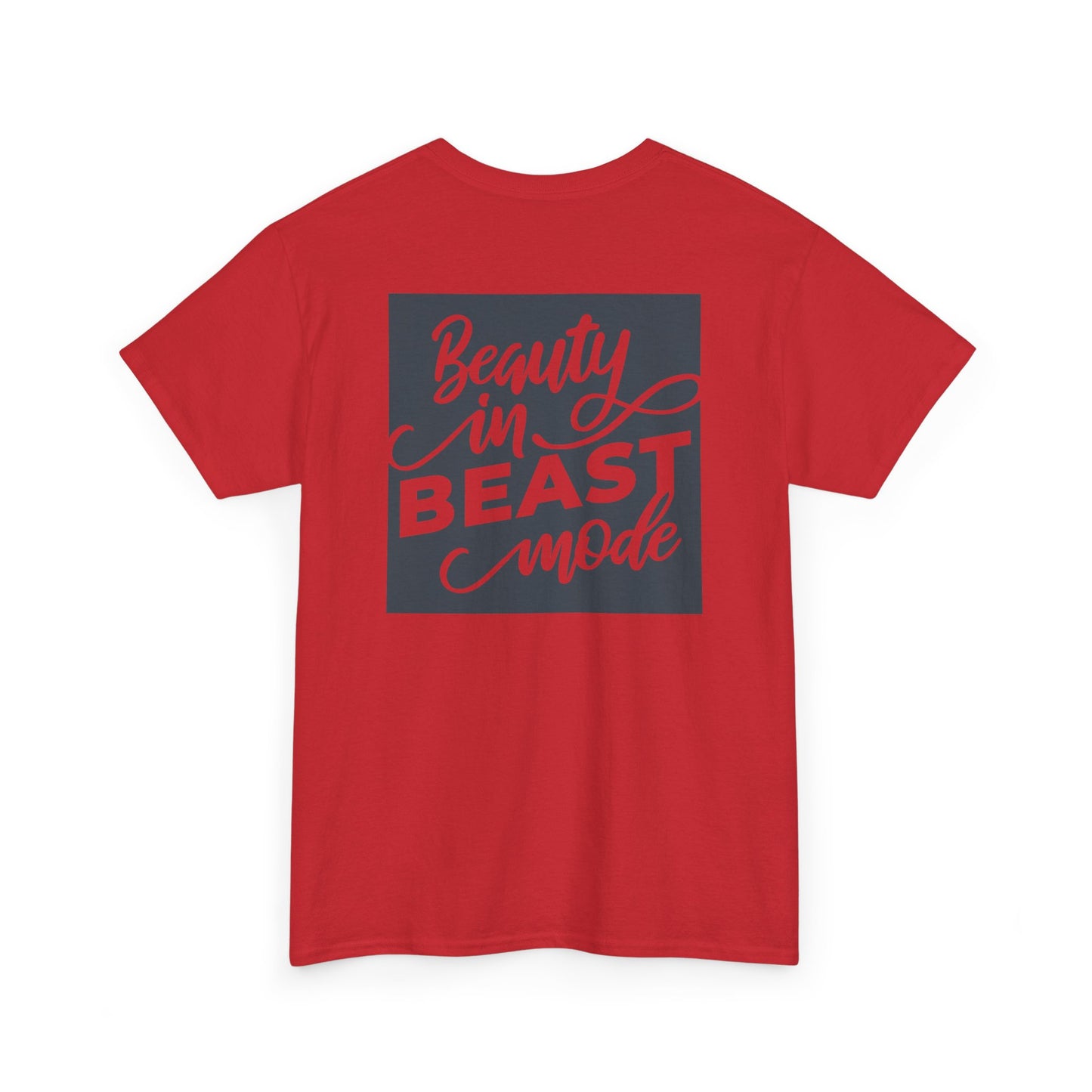 Beauty In Beast Mode - Unisex Heavy Cotton Tee