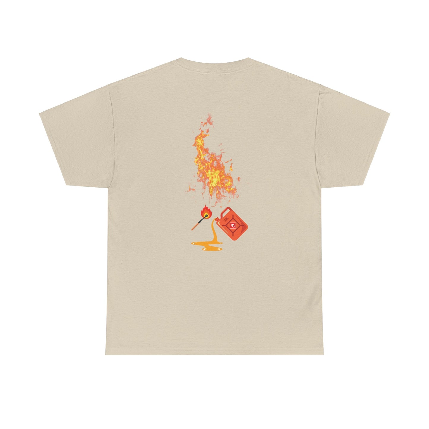 Flame | Unisex Heavy Cotton Tee