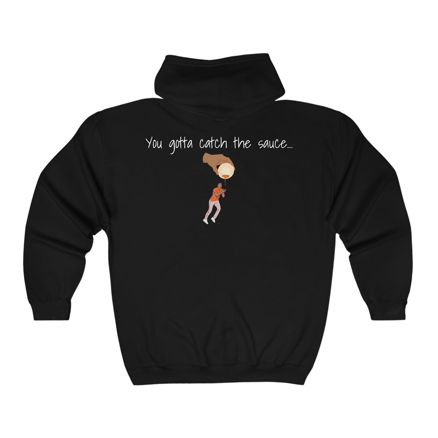 Catch The Sauce - Unisex Heavy Blend™ Full Zip Hooded Sweatshirt