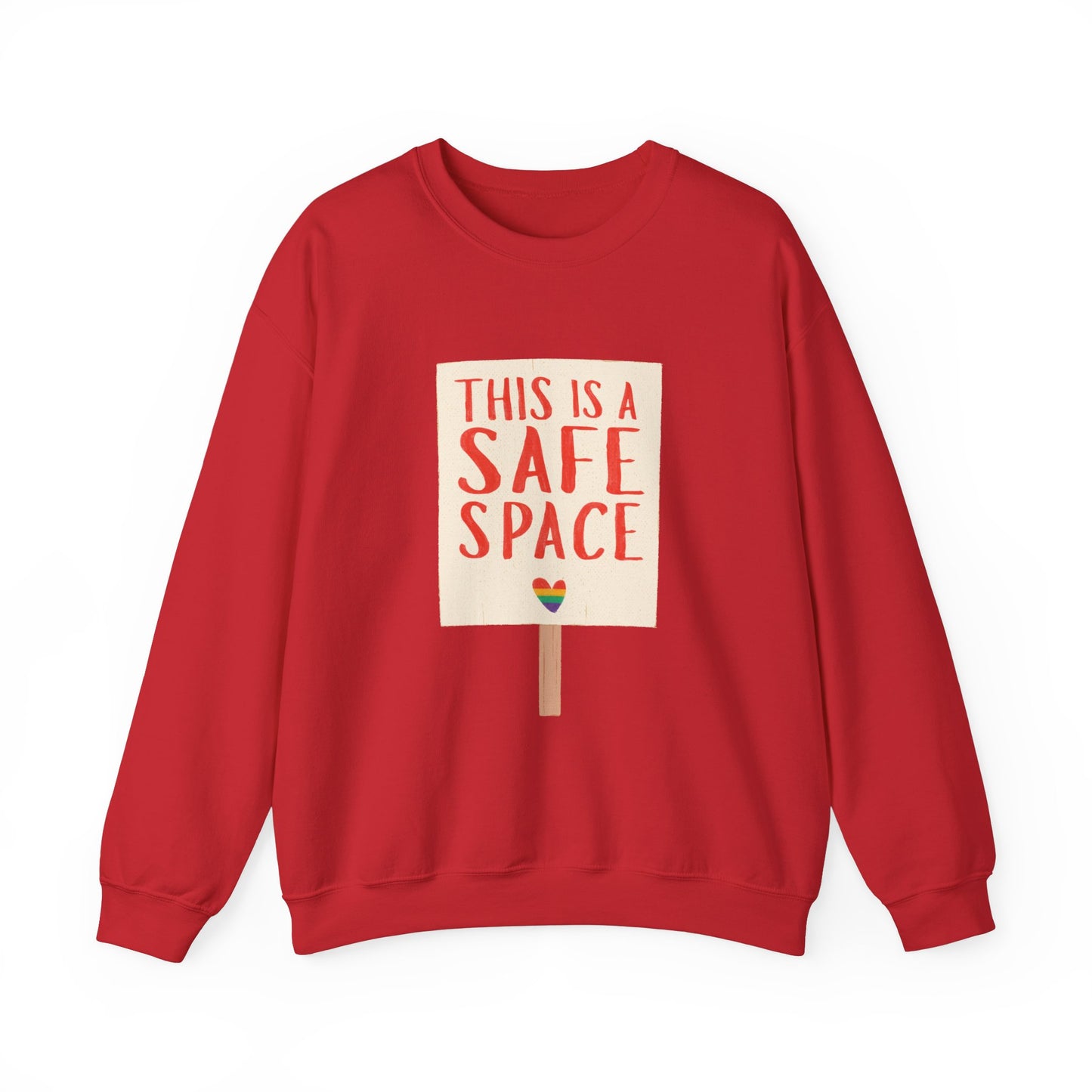 Safe Space | Unisex Heavy Blend™ Crewneck Sweatshirt