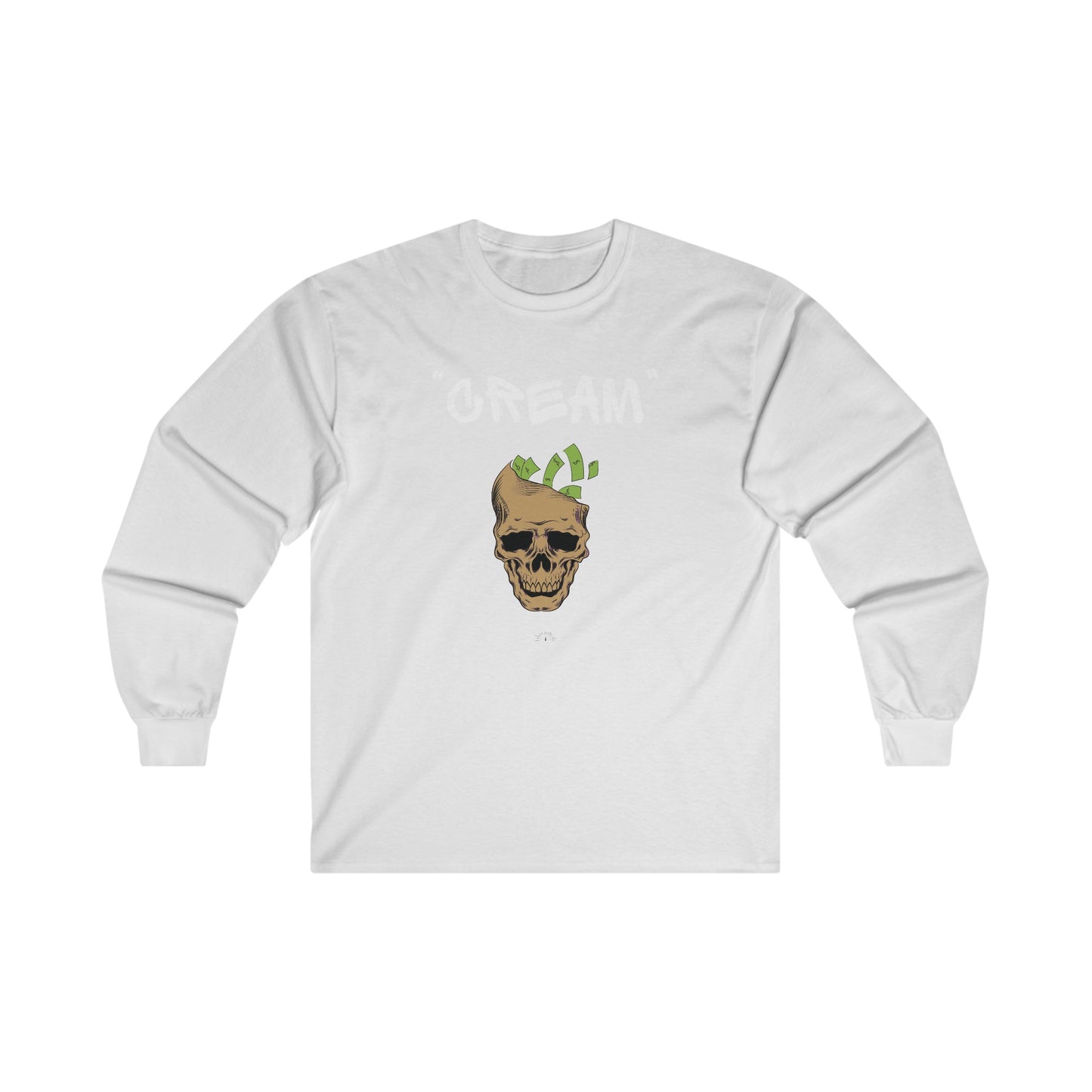 CREAM - Ultra Cotton Long Sleeve Tee