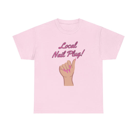 Nail Plug | Unisex Heavy Cotton Tee