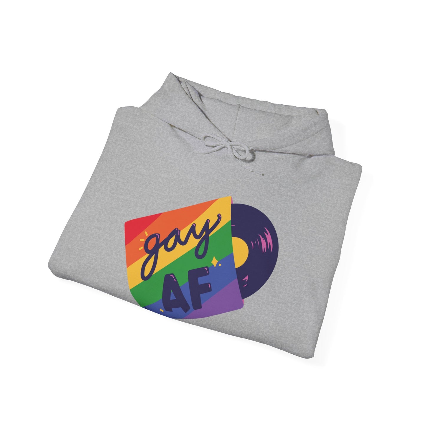 Gay AF - Unisex Heavy Blend™ Hooded Sweatshirt