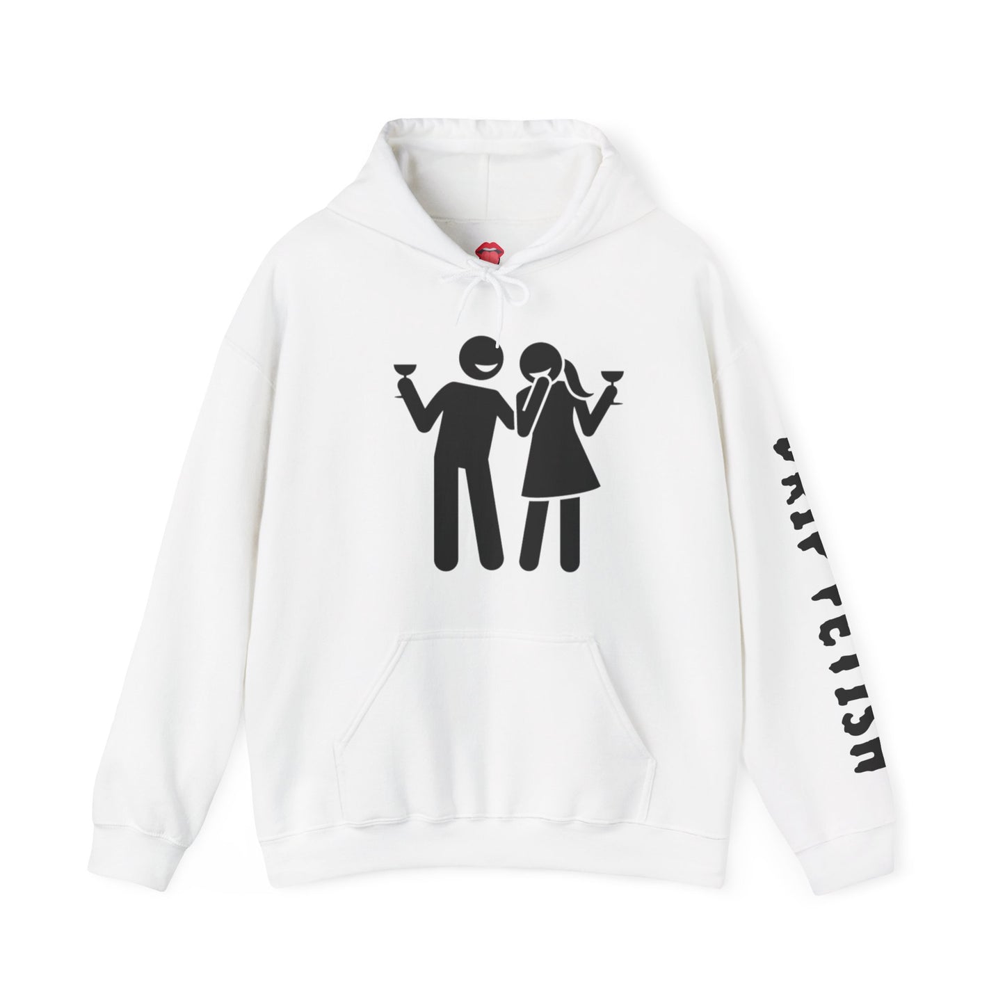 Her&Him Faded | Unisex Heavy Blend™ Hooded Sweatshirt