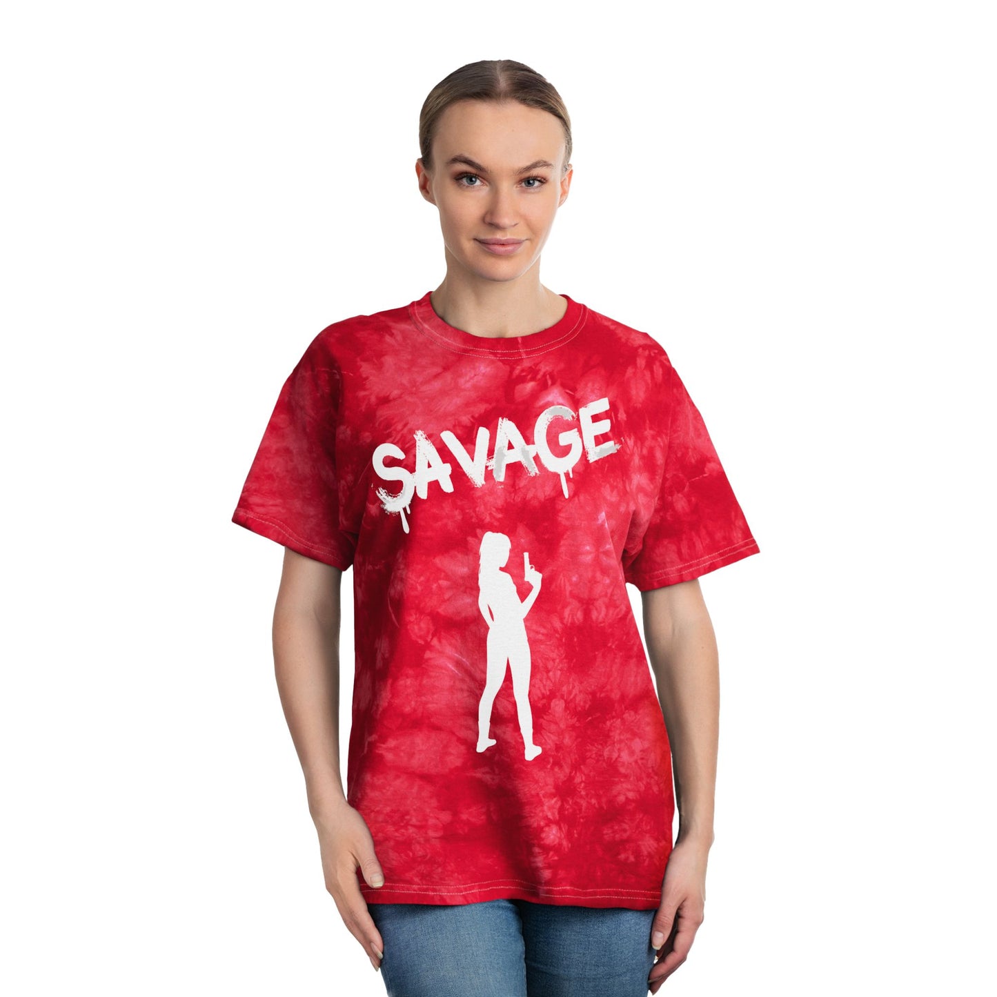 Savage | Tie-Dye Tee, Crystal