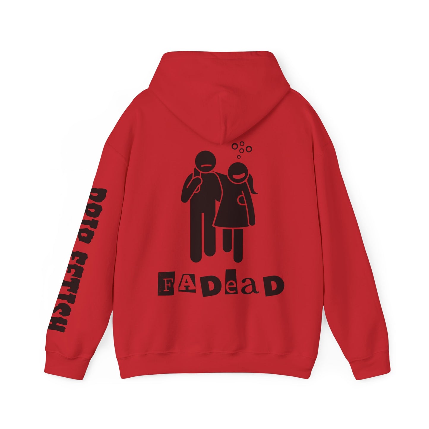 Her&Him Faded | Unisex Heavy Blend™ Hooded Sweatshirt