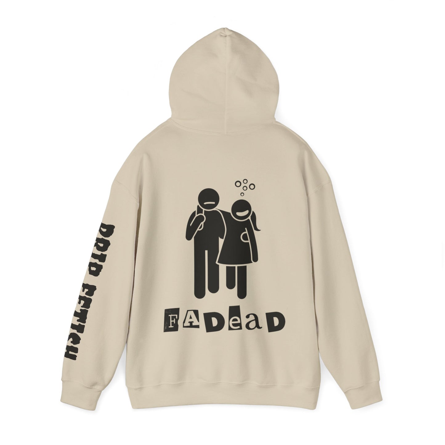 Her&Him Faded | Unisex Heavy Blend™ Hooded Sweatshirt