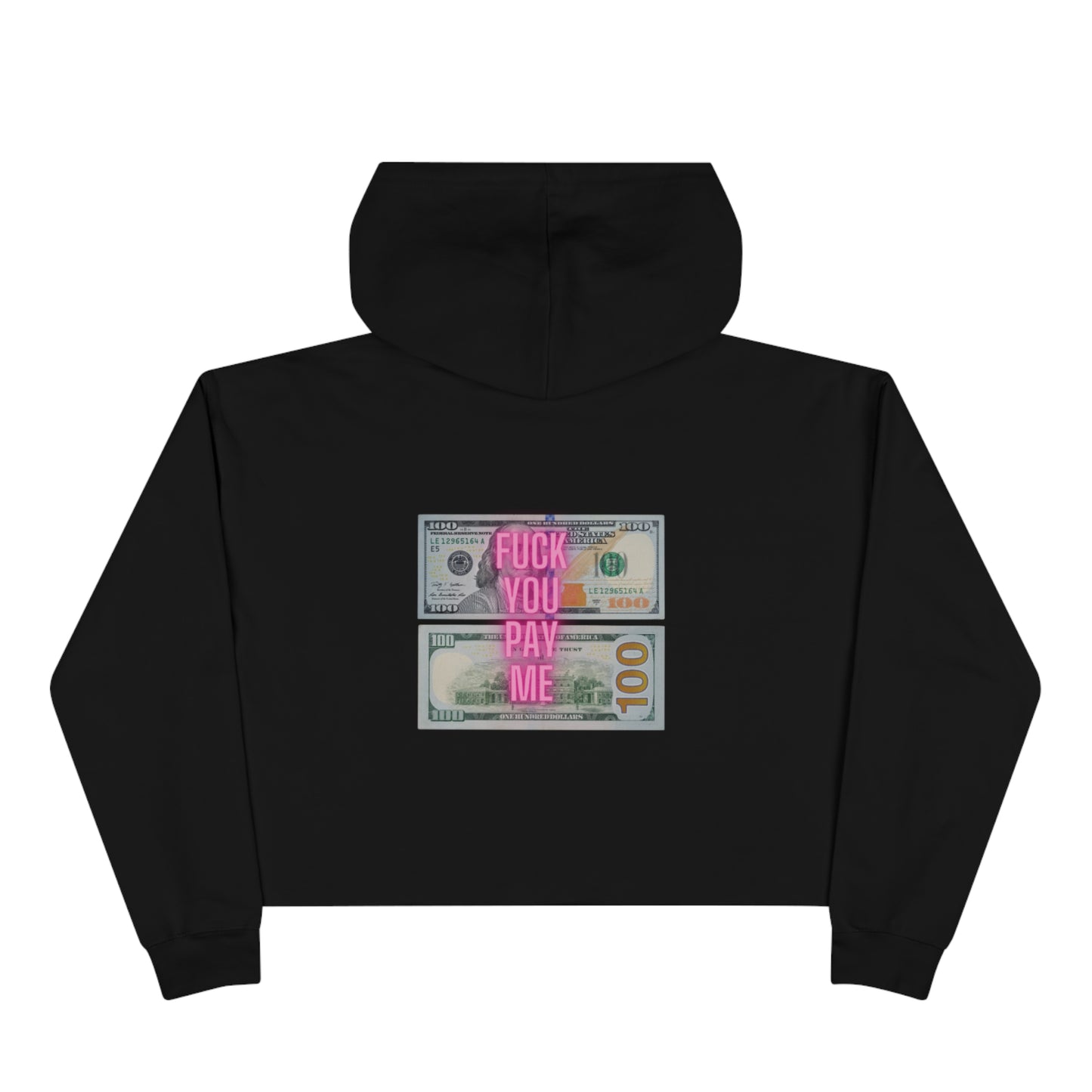 Pay Me | Crop Hoodie