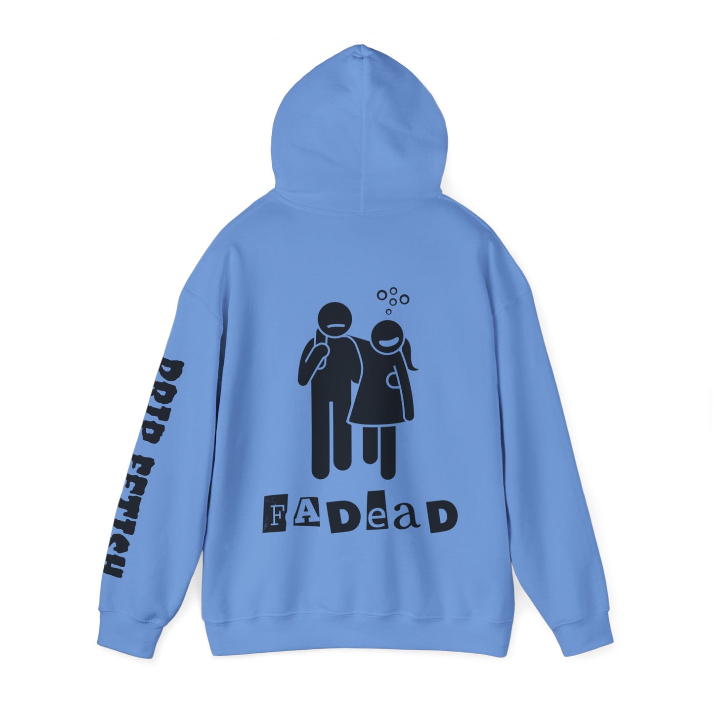 Her&Him Faded | Unisex Heavy Blend™ Hooded Sweatshirt