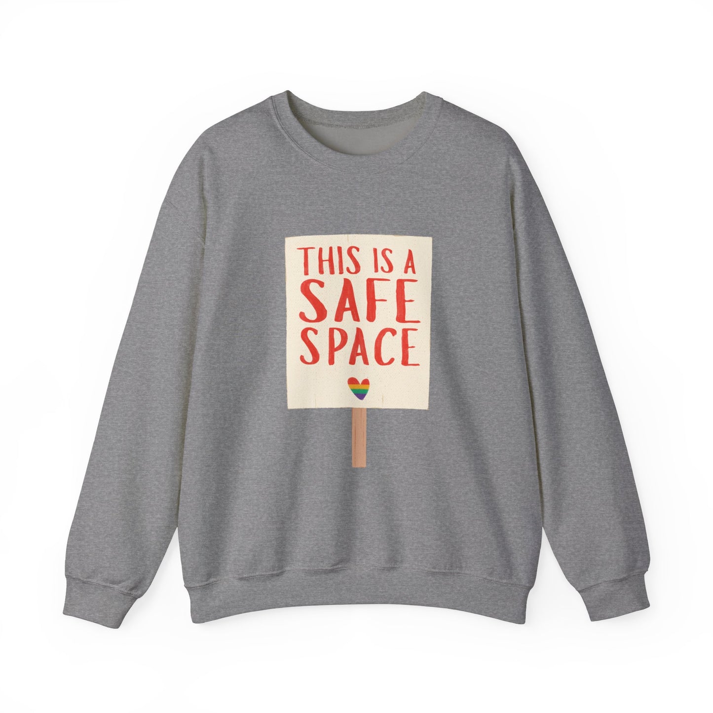 Safe Space | Unisex Heavy Blend™ Crewneck Sweatshirt