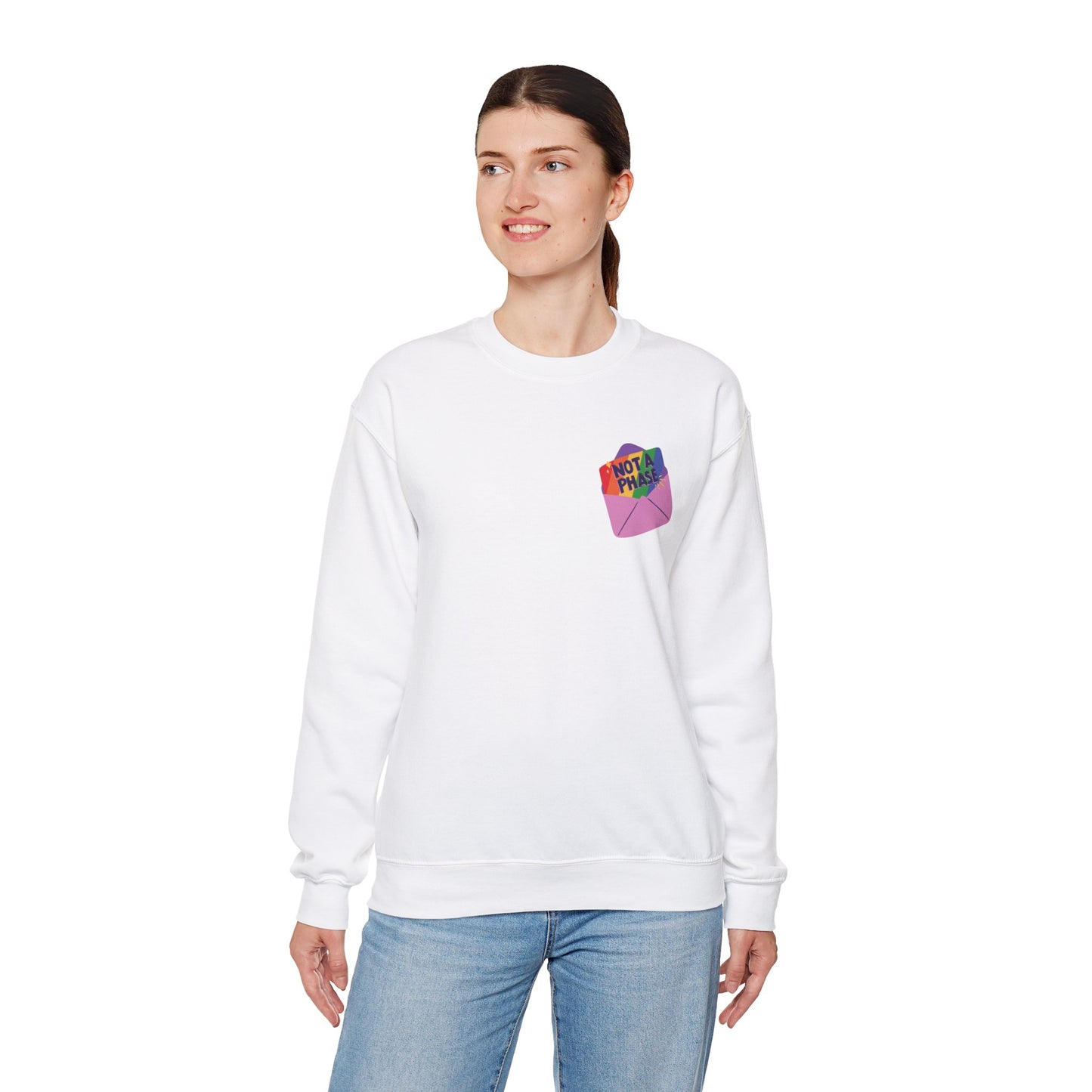 Not a Phase - Unisex Heavy Blend™ Crewneck Sweatshirt