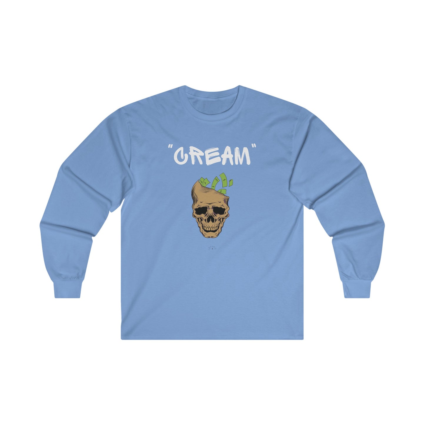 CREAM - Ultra Cotton Long Sleeve Tee