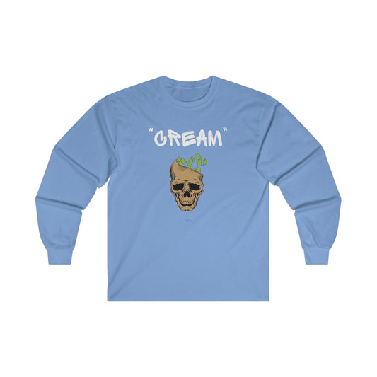 CREAM - Ultra Cotton Long Sleeve Tee