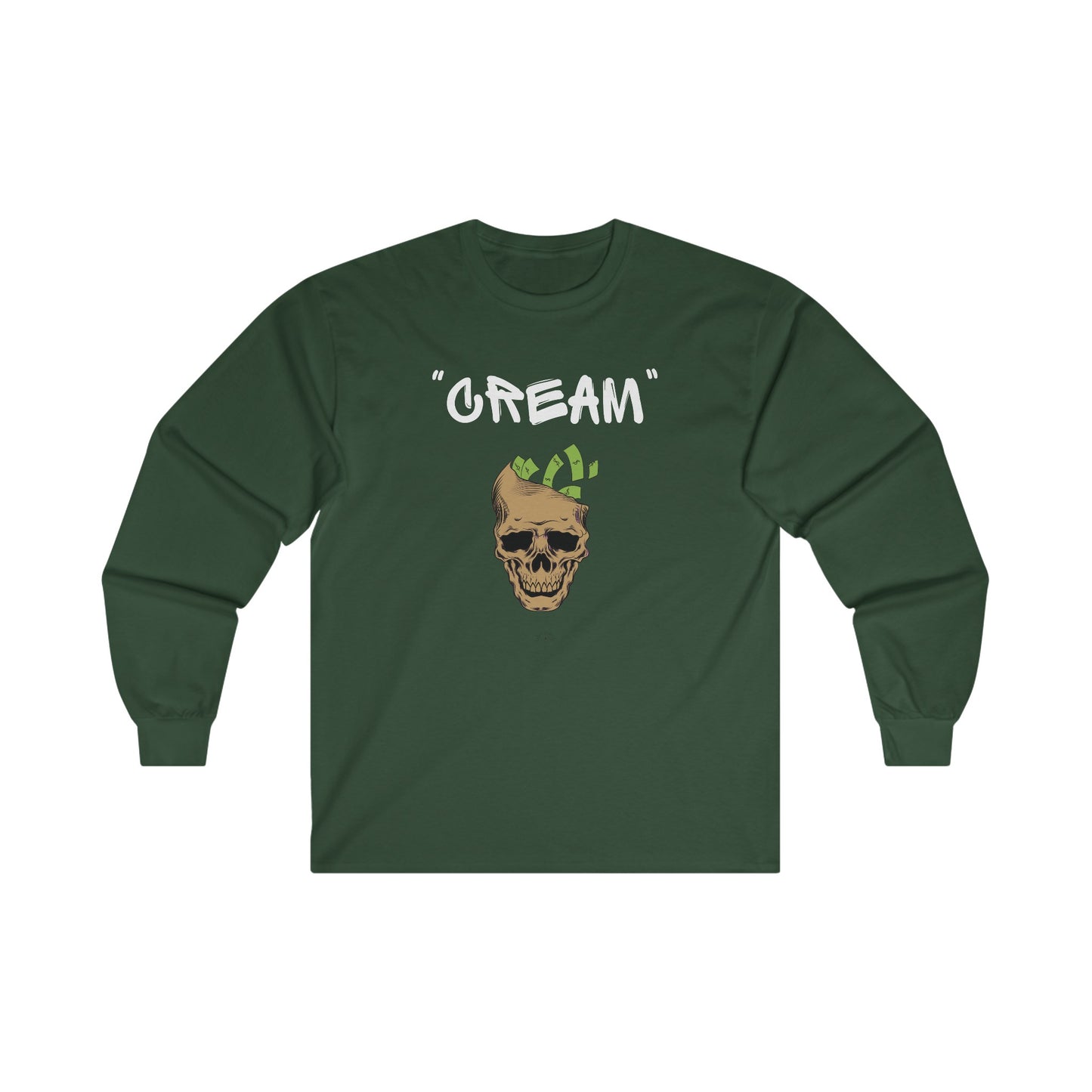 CREAM - Ultra Cotton Long Sleeve Tee