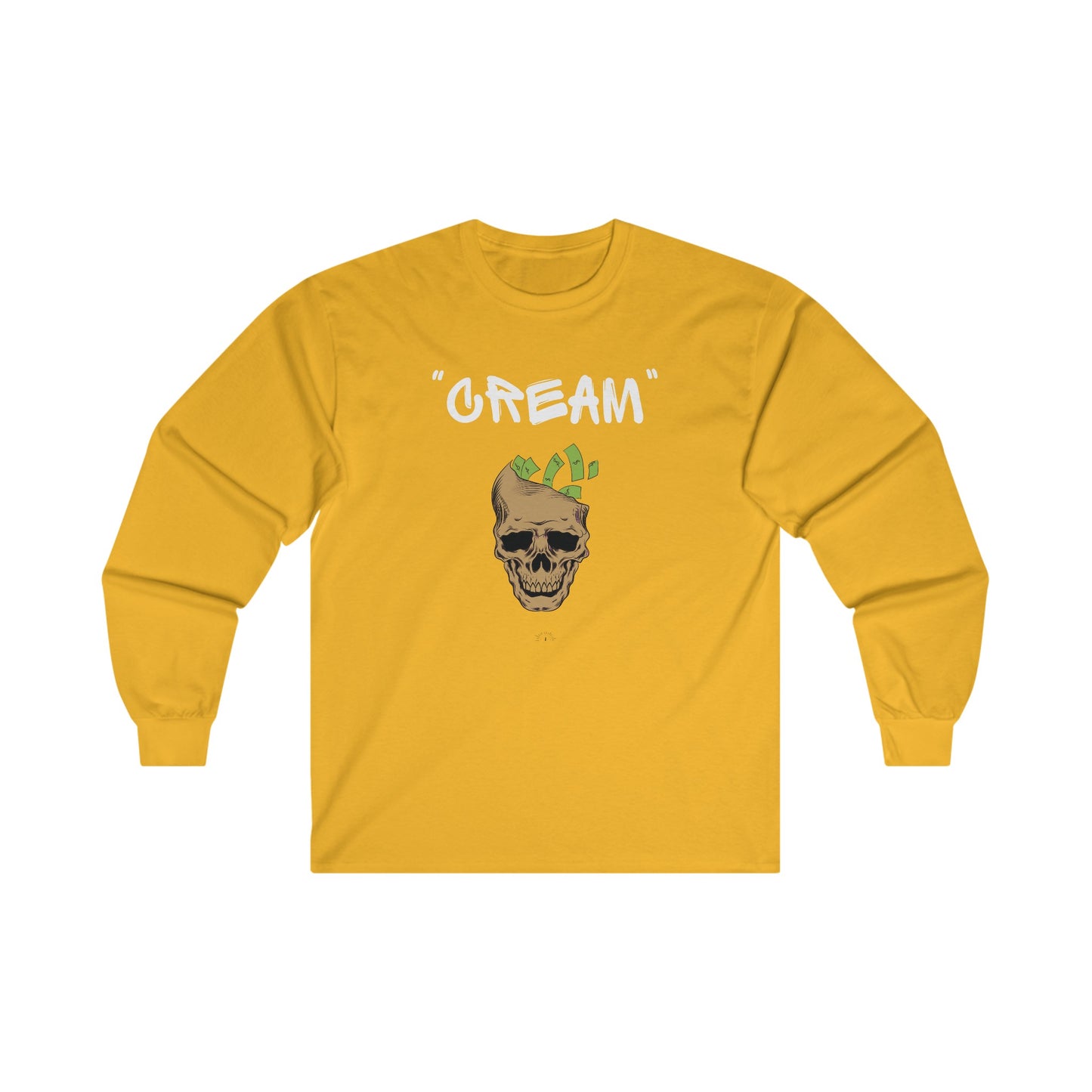 CREAM - Ultra Cotton Long Sleeve Tee