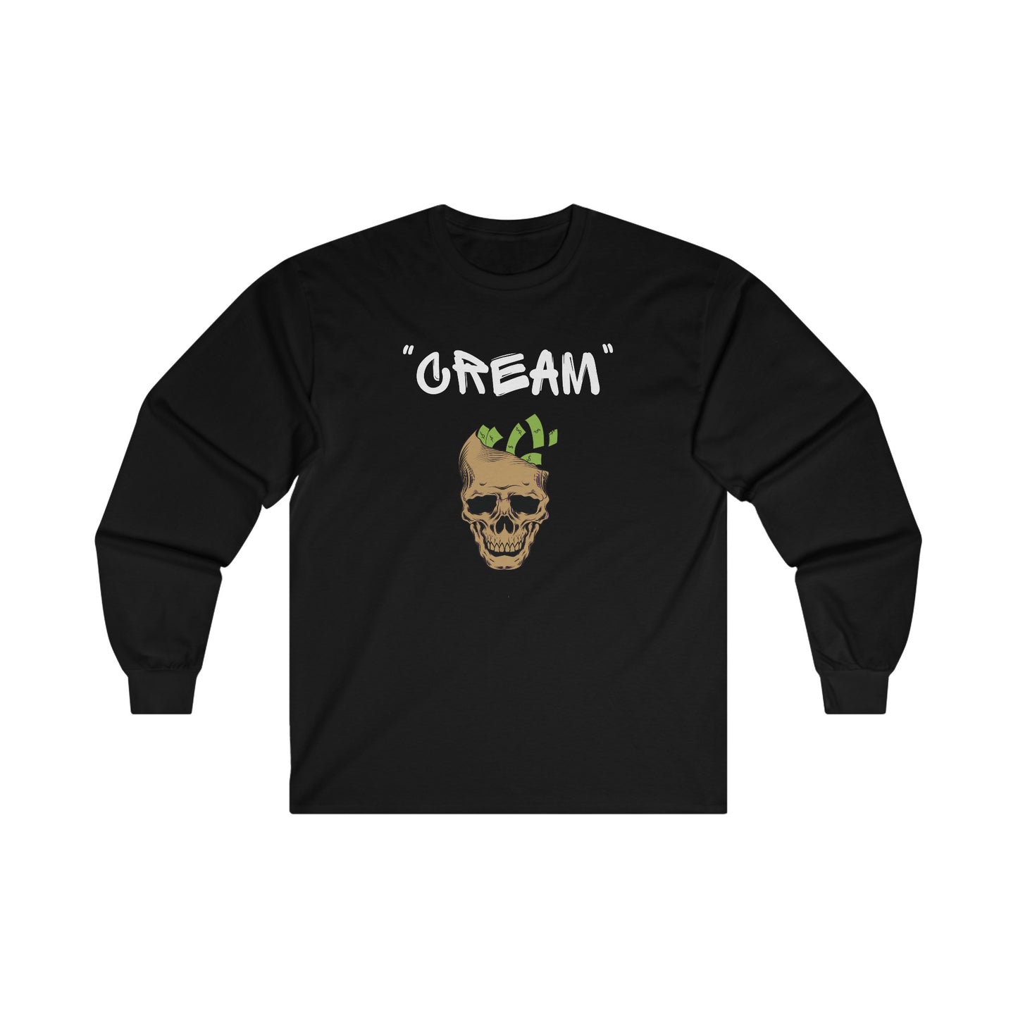 CREAM - Ultra Cotton Long Sleeve Tee