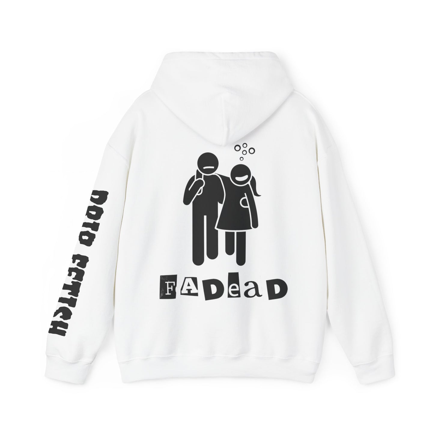 Her&Him Faded | Unisex Heavy Blend™ Hooded Sweatshirt