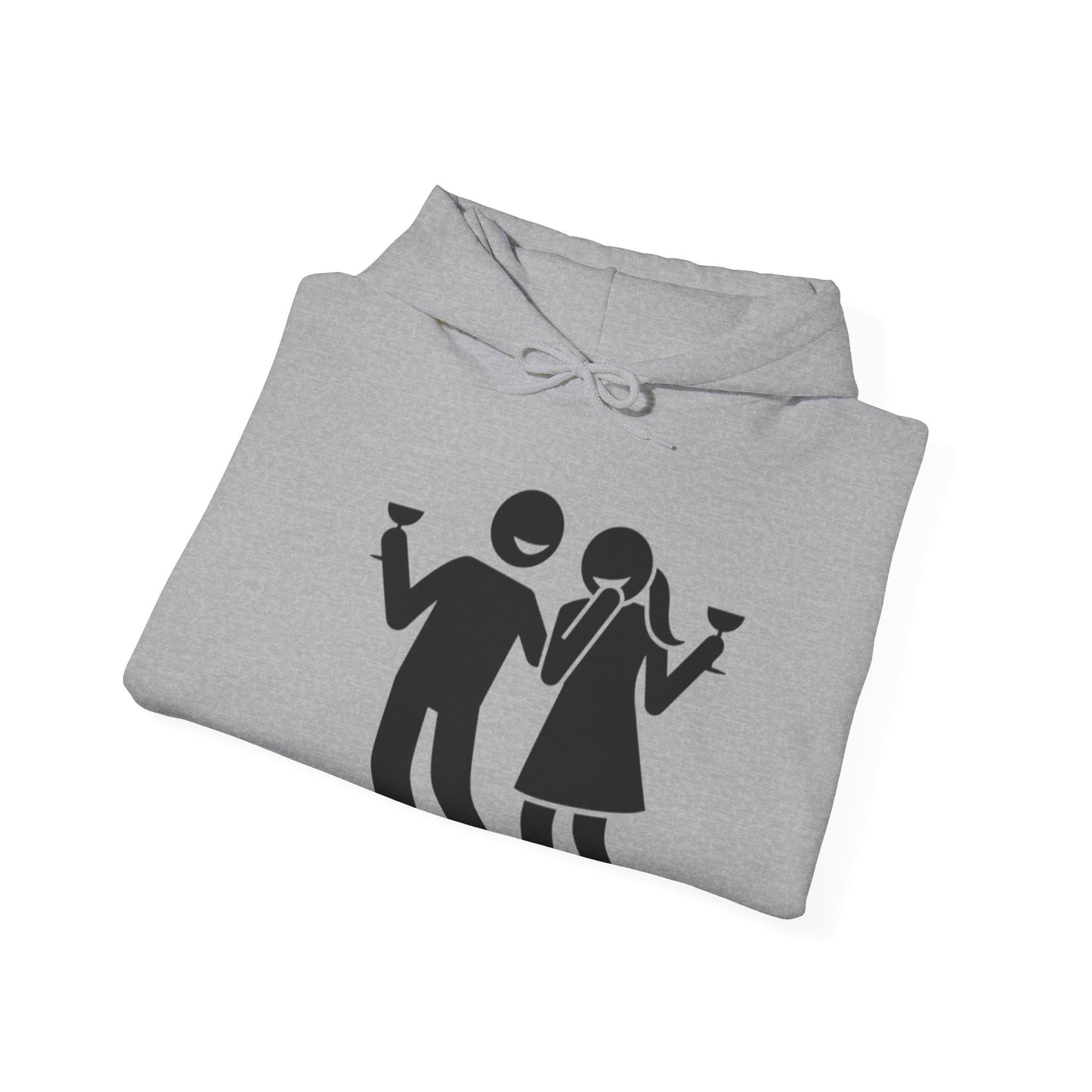 Her&Him Faded | Unisex Heavy Blend™ Hooded Sweatshirt