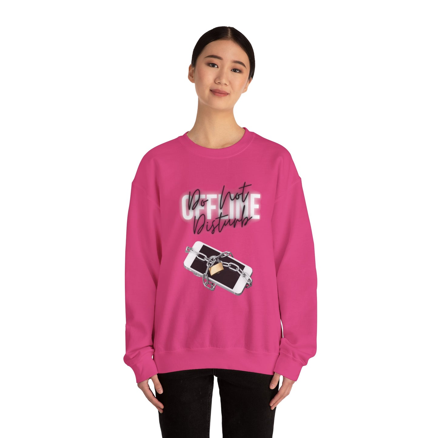 Offline | Unisex Heavy Blend™ Crewneck Sweatshirt