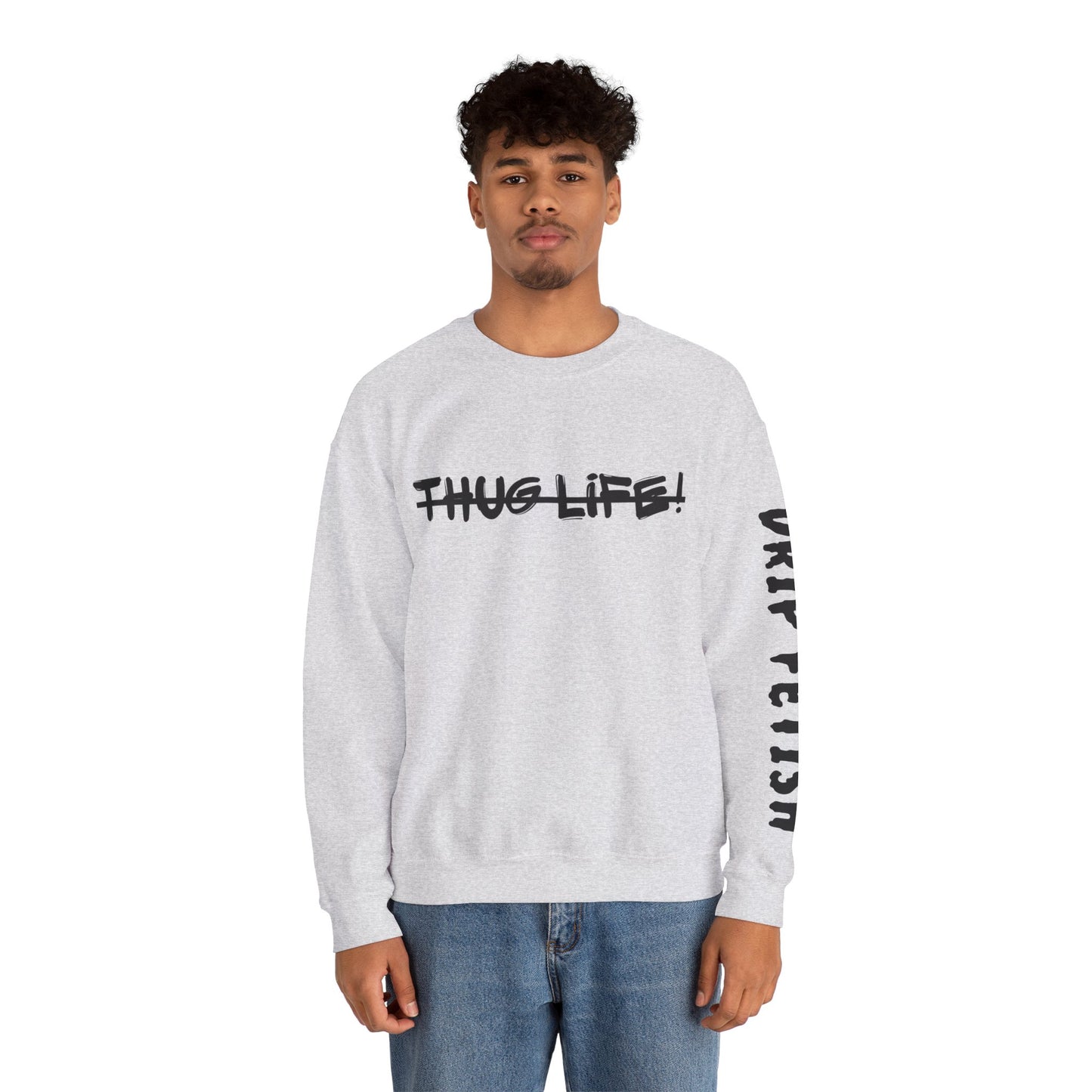 Thug Life - Unisex Heavy Blend™ Crewneck Sweatshirt