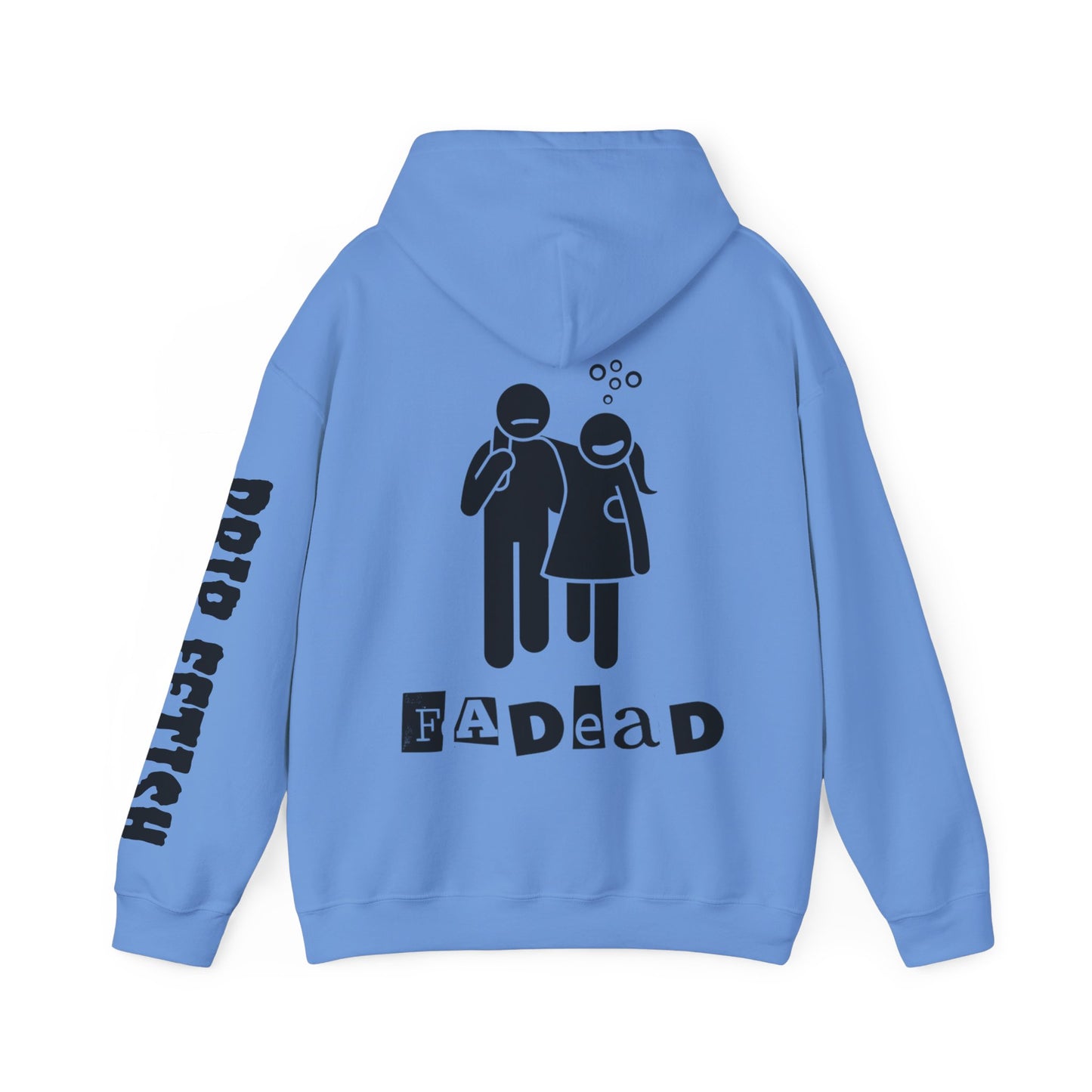 Her&Him Faded | Unisex Heavy Blend™ Hooded Sweatshirt