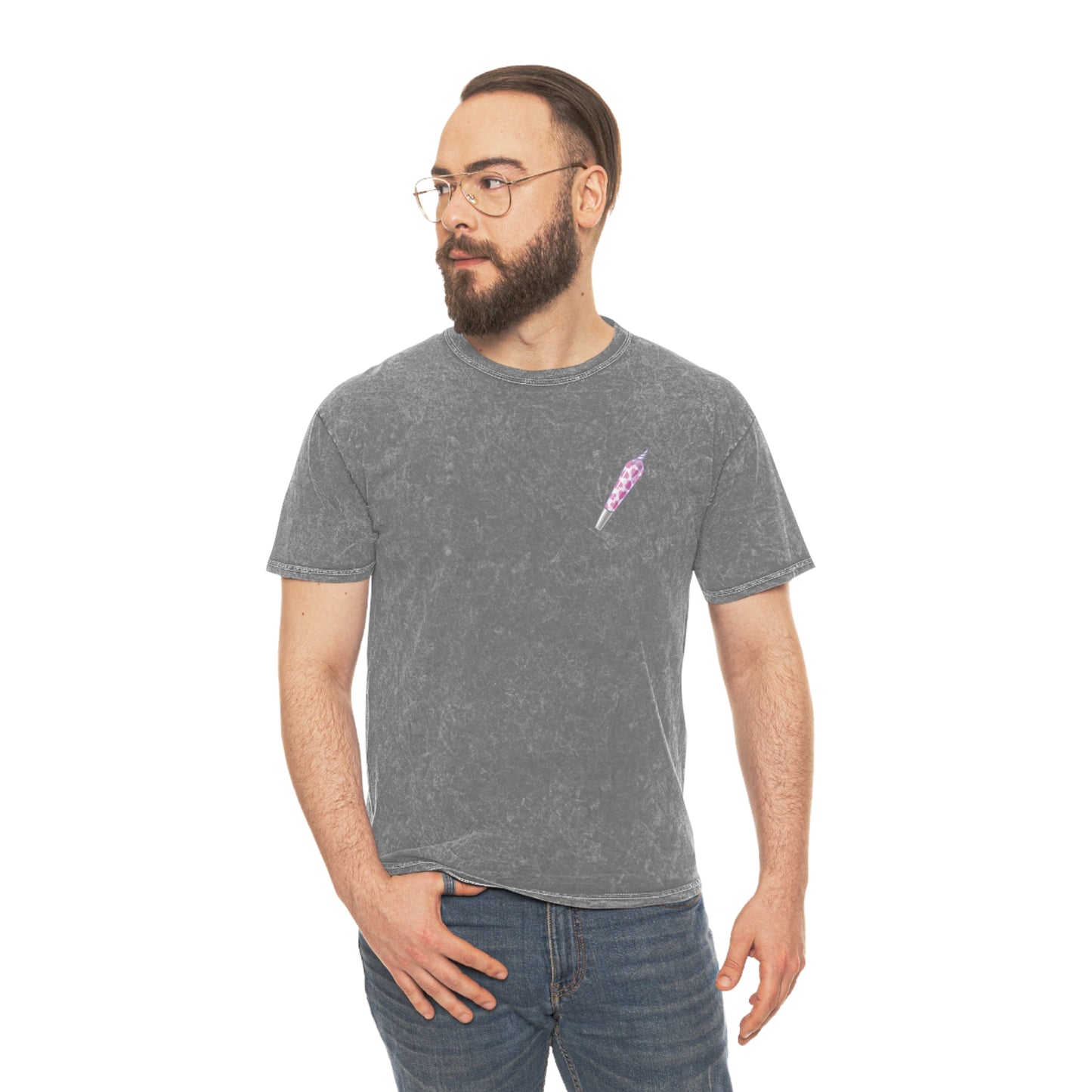 Pass the Joint - Unisex Mineral Wash T-Shirt