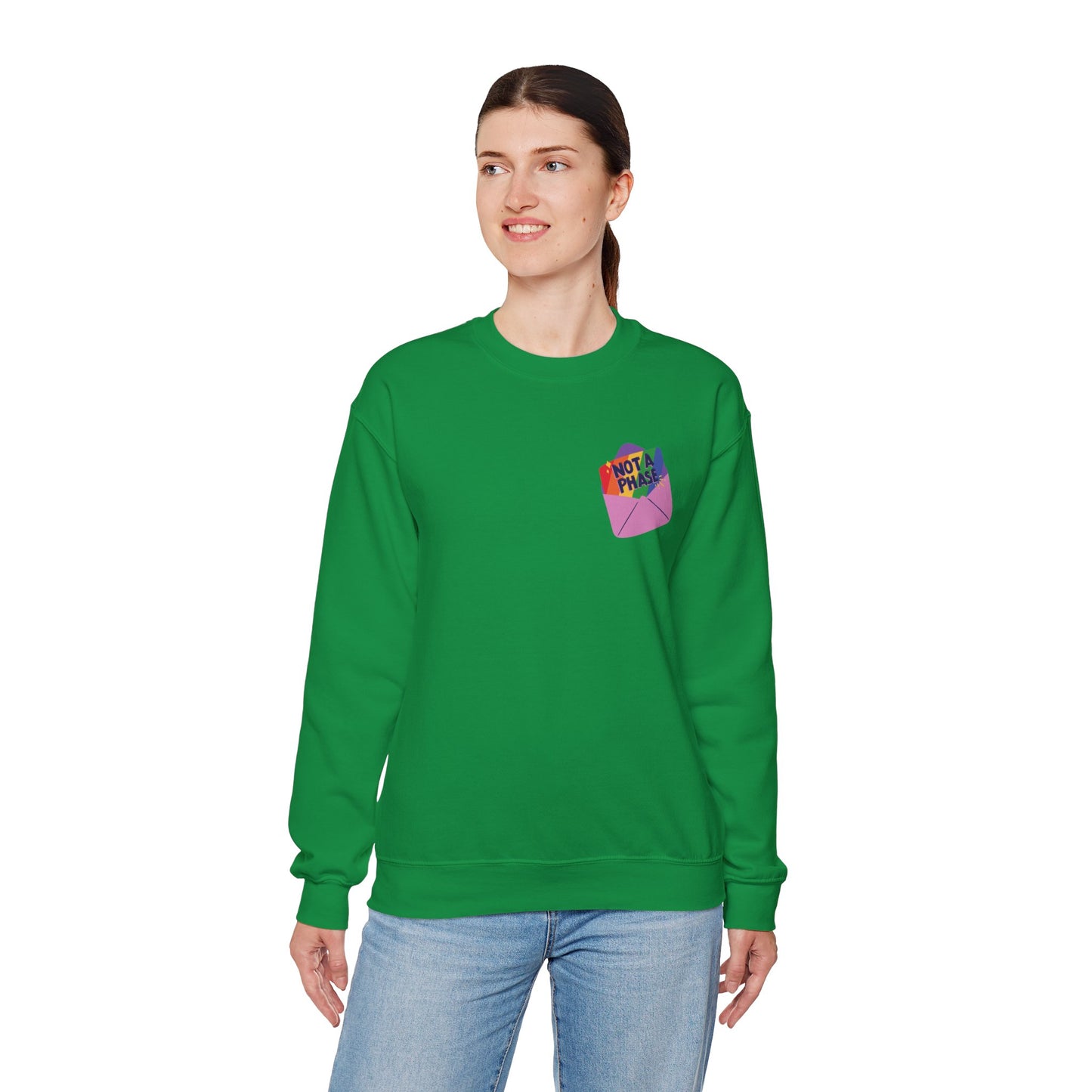 Not a Phase - Unisex Heavy Blend™ Crewneck Sweatshirt