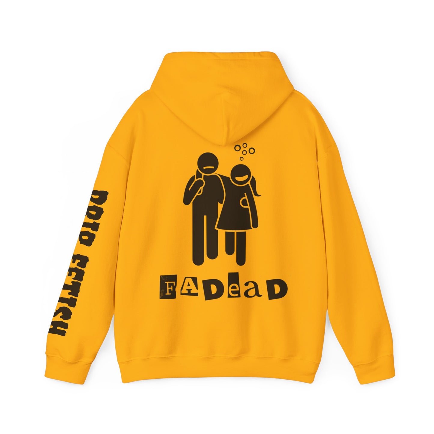 Her&Him Faded | Unisex Heavy Blend™ Hooded Sweatshirt