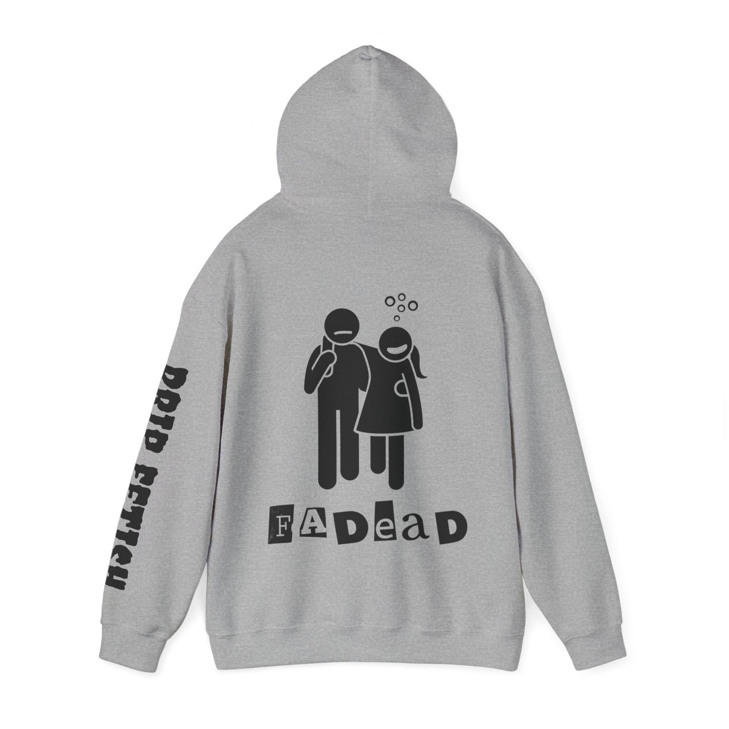 Her&Him Faded | Unisex Heavy Blend™ Hooded Sweatshirt