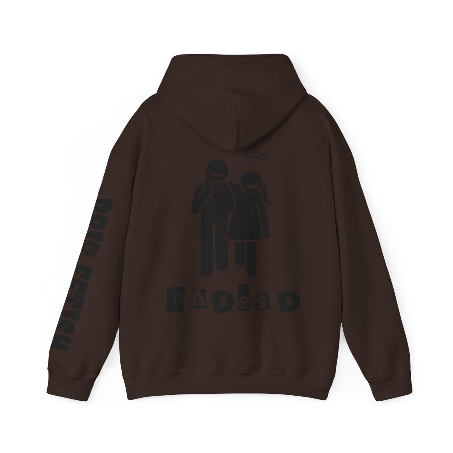 Her&Him Faded | Unisex Heavy Blend™ Hooded Sweatshirt